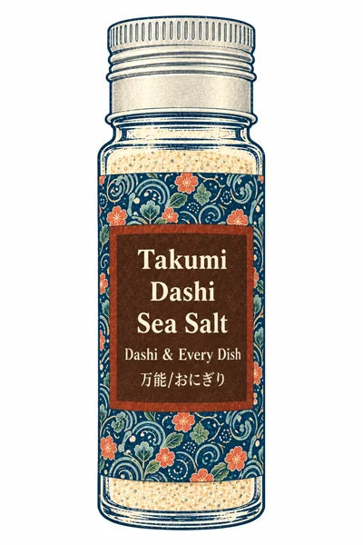 匠出汁塩のイラスト